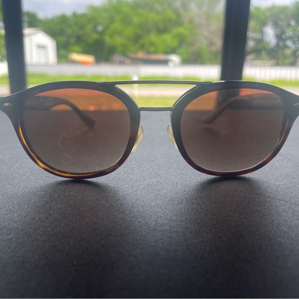 Ray Ban Clubmasters. Tortoiseshell. Worn once.